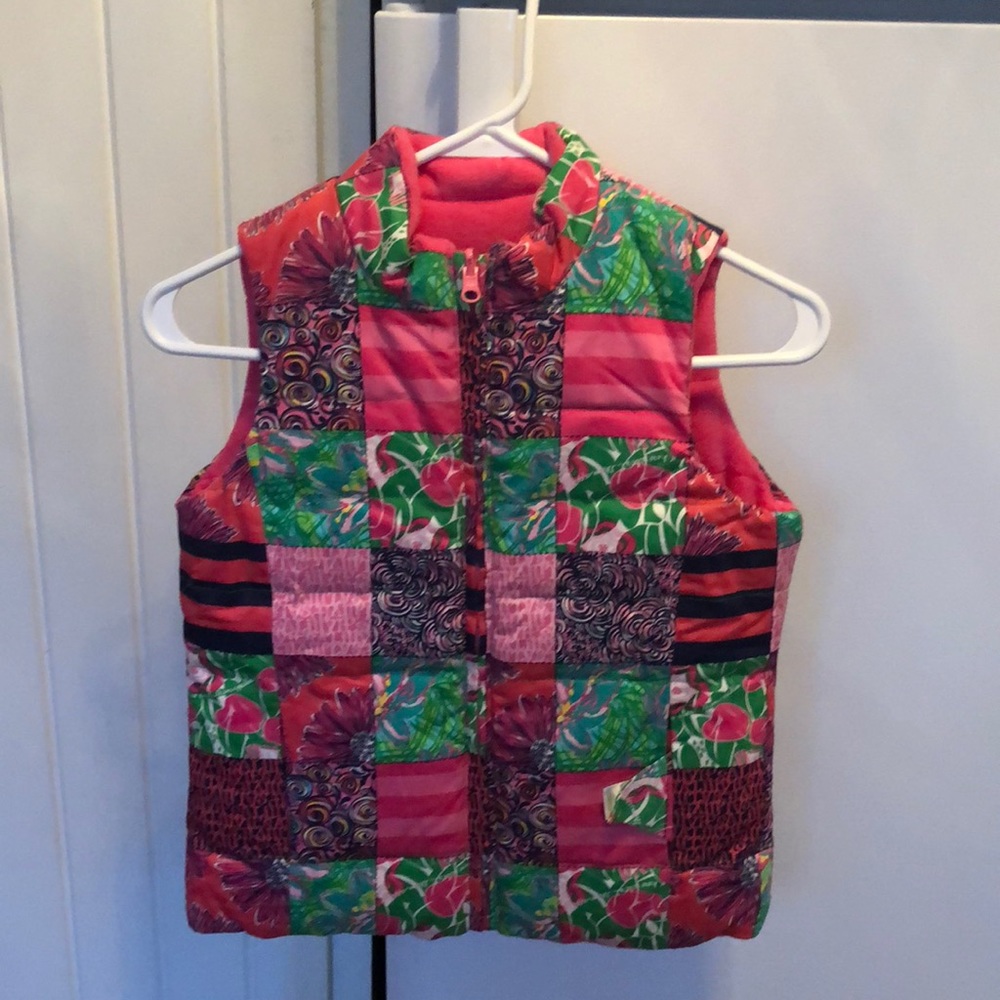 Lilly Pulitzer reversible vest